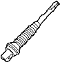 Image of Steering Shaft (Lower) image for your 2010 Nissan Frontier  4.0L V6 AT 4WD 