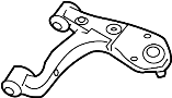 Image of Arm (RR) Suspension. Arm SUSPS. (Right, Rear) image for your 2021 Nissan Pathfinder   