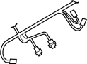 Image of Parking Aid System Wiring Harness image for your 2006 Nissan Armada SE 5.6L V8 AT 2WD 