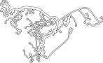 Image of Engine Compartment Wiring Harness image for your 2021 INFINITI QX80  LE/HIGH 3ROW 