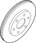 View Disc Brake Rotor (Front) Full-Sized Product Image 1 of 1