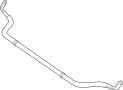 Image of Suspension Stabilizer Bar (Front) image for your 2025 Nissan Rogue   