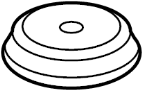 View Cover BOUND Bumper. Plate Spring Clip.  (Rear) Full-Sized Product Image