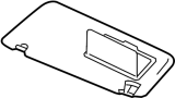 View Sun Visor (Right) Full-Sized Product Image