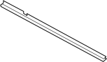 Image of Door Window Belt Weatherstrip (Right, Rear) image for your INFINITI QX56  