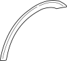 Image of Wheel Arch Flare Gasket (Right, Rear) image for your 2013 INFINITI QX80   