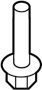 Image of Suspension Sway Bar Bracket Bolt. image for your 2011 Nissan Altima   