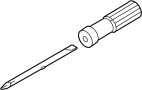 Image of Screwdriver image for your 2010 INFINITI FX35 3.5L V6 AT 4WD Base 