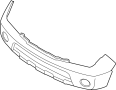 Image of Bumper Cover (Front) image for your 2006 Nissan 350Z CONVERTIBLE BASE  