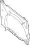 Image of Engine Cooling Fan Shroud (Upper) image for your 2010 Nissan Titan XD King Cab SV/COMF SEAT DELETE 5.6L V8 AT 4WD/MWB 