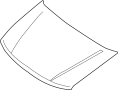 Image of Hood Panel image for your 2014 Nissan Armada LE 5.6L V8 FLEX AT 2WD 