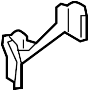 Image of Frame Rail Bracket (Right, Front, Upper) image for your Nissan
