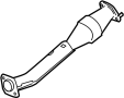 View Catalytic Converter (Front) Full-Sized Product Image