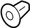 Image of Grommet Screw. image for your 2019 Nissan GT-R  3.8L V6 GR6 TT 