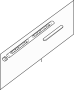 Image of Running Board (Left, Front) image for your 2018 Nissan Frontier King Cab PRO-4X  