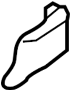 Image of Escutcheon Center Pillar. (Lower) image for your 2007 Nissan Frontier XE 3.3L V6 AT 2WD 