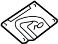 View Roof Luggage Carrier Side Rail Bracket (Right, Rear) Full-Sized Product Image 1 of 2