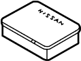View Garnish Back Panel. Parts Kit FIR.  Full-Sized Product Image 1 of 3