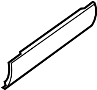 View 68280-EA012 Full-Sized Product Image for your 2010 Nissan Frontier   