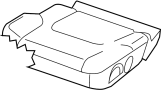 Image of GUARNICI±N COJ«N ASIENTO DEL image for your 2017 Nissan Frontier Crew Cab PRO-4X 4.0L V6 MT 4WD 
