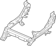 Image of AJUSTADOR ASIENTO TRASERO, DCH image for your 2017 Nissan Frontier Crew Cab S  