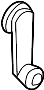 Image of Window Crank Handle image for your 1998 Nissan Frontier   