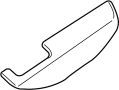 Image of Door Armrest (Right, Rear). Door Armrest. image for your 2012 Nissan Frontier Crew Cab SL  
