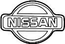 View Tailgate Emblem (Rear) Full-Sized Product Image 1 of 2