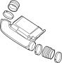 View Engine Air Intake Hose Full-Sized Product Image