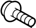 View Bolt Flange, Hex. Bolt FLG, HEXGON. Brake Splash Guard Bolt. Full-Sized Product Image