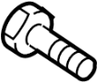 View Bolt Flange, Hex. Bolt FLG, HEXGON. Brake Splash Guard Bolt. Full-Sized Product Image