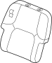 Image of RESPALDO ASIEN DEL CON BOLSA AI LAT image for your 2009 Nissan 350Z   
