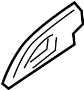 Image of Roof Luggage Carrier Side Rail Cap (Right, Front, Rear) image for your 2008 Nissan Frontier Crew Cab LE 4.0L V6 AT 2WD 