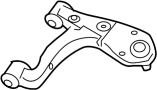 View Suspension Control Arm (Left, Rear) Full-Sized Product Image