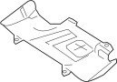 View Radiator Support Splash Shield (Front) Full-Sized Product Image