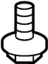 View Alternator Adjusting Bracket Bolt Full-Sized Product Image