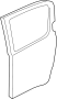 Image of PUERTA TRASERA DCH. Door Shell is a shell. image for your 2021 Nissan Frontier Crew Cab S  