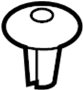 View Clip. Fastener. Full-Sized Product Image