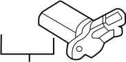 Image of Engine Camshaft Position Sensor. Engine Camshaft Position. image for your 2008 INFINITI G35   
