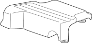 Image of Engine Cover image for your 2015 Nissan Rogue S 3ROW 2.5L CVT 2WD 