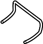 Image of CABLE DESBLOQ CORREDERA 2DO ASI DCH image for your 2018 INFINITI QX60 PREMIUM  