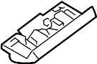 Image of Reading Light Bracket image for your 2015 Nissan Xterra OFFROAD  