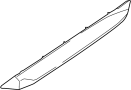 Image of Rocker Panel Guard (Right, Rear) image for your 2015 Nissan Pathfinder Platinum 3.5L V6 CVT FWD 