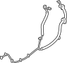 Image of Door Wiring Harness (Left, Rear) image for your Nissan Pathfinder  