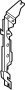 View Bumper Cover Support Rail Full-Sized Product Image 1 of 2