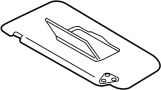 Image of Sun Visor (Left) image for your 2012 Nissan Quest   