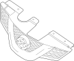 Image of Grille (Front) image for your 2006 Nissan Frontier Crew Cab SE  