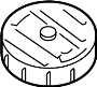 Image of Brake Master Cylinder Reservoir Cap (Rear) image for your 2021 Nissan Armada PLATINUM 3ROW  