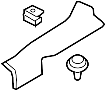 Image of Door Sill Plate (Left, Rear) image for your 2014 Nissan Pathfinder   