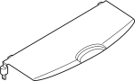 Image of TABLERO PISO EQUIPAJE TRASERO image for your 2017 Nissan Rogue SV 3ROW  